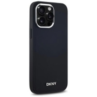 Dkny Plain Logo MagSafe iPhone 14 Pro Max Case - Black