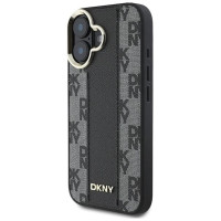 Dkny Checkered Pattern Magsafe iPhone 16 Plus Case - Black