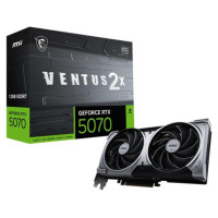 MSI Graphics Card|MSI|NVIDIA GeForce RTX 5070|12 GB|GDDR7|192 bit|PCIE 5.0 16x|Dual Slot Fansink|1xHDMI|3xDisplayPort|RTX507012GVENTUS2XOC