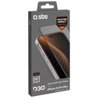 SBS D3O Tempered Glass with Frame for iPhone 14 Pro Max