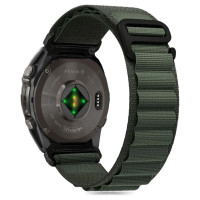 Tech-Protect Nylon Pro Strap for Garmin Fenix 5X / 5X PLUS / 6X / 6X Pro / 7X / 8 (51MM) - Green