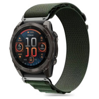 Tech-Protect Nylon Pro Strap for Garmin Fenix 5X / 5X PLUS / 6X / 6X Pro / 7X / 8 (51MM) - Green