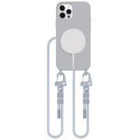 Tech-Protect MagNecklace MagSafe Case for iPhone 12 / 12 Pro - Gray