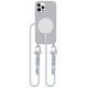 Tech-Protect MagNecklace MagSafe Case for iPhone 12 / 12 Pro - Gray