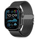 Tech-Protect Milano Strap for Apple Watch 6 / 7 / 8 / 9 / 10 / SE / Ultra 1 / 2 (44 / 45 / 46 / 49 MM) - Black