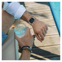 Tech-Protect Milano Strap for Apple Watch 6 / 7 / 8 / 9 / 10 / SE / Ultra 1 / 2 (44 / 45 / 46 / 49 MM) - Black