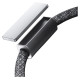 Joyroom S-A50 Unlimited Series 60W USB-C - USB-C Cable with Magnetic Organizer 1.2m - Gray