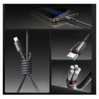 Joyroom S-A50 Unlimited Series 60W USB-C - USB-C Cable with Magnetic Organizer 1.2m - Gray