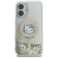 Hello Kitty Liquid Glitter Fever MagSafe iPhone 16 Case - Gold