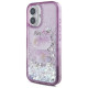 Hello Kitty Liquid Glitter 50TH Anniversary Party iPhone 16 Case - Purple