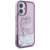Hello Kitty Liquid Glitter 50TH Anniversary Party iPhone 16 Case - Purple