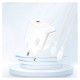 Dudao A28 45W GaN USB-C Wall Charger - White