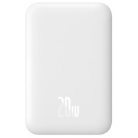 Baseus Magnetic Mini Air PPCXM06A 6000mAh 20W Power Bank with Simple Series USB-C Cable - White