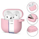 Tech-Protect Silicone Hook Case for AirPods 4 - Pink