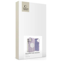 Tech-Protect Silicone PU MagSafe iPhone 16 Case - Purple