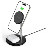Tech-Protect QI15W-A39 2in1 MagSafe Charging Station - Black