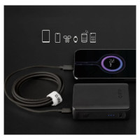 SBS TECABLETISSUETCK USB-C - USB-C 1.5m 60W braided cable - black