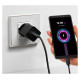 SBS TECABLETISSUETCK USB-C - USB-C 1.5m 60W braided cable - black