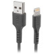 SBS TECABLEUSBIP589K USB-A - Lightning Cable 1m MFi Certified - Black