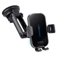SBS TESUPEXTWIR15W 15W Wireless Charger Holder - Black