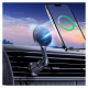 Wozinsky WCT5-6S4Y Car Holder with Qi/MagSafe 15W Inductive Charger for Air Vent - Black