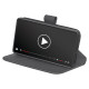 Puro Booklet Case with Flip and Wallet for Samsung Galaxy S25 Ultra - Black