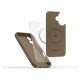 Tech-Protect Liquid Silicone MagSafe iPhone 16 Case - Brown