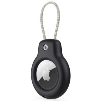 Tech-Protect Rough Vein 2-pack case for Apple AirTag - black