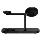 Tech-Protect QI15W-A45 3in1 Wireless Charger with MagSafe for Apple Devices - Black