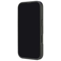 Audi Genuine Leather MagSafe iPhone 16 6.1" black-red hardcase AU-TPUPCMIP16-R8/D3-RD