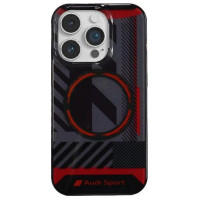 Audi IML Sport MagSafe Case iPhone 14 Pro 6.1" black/black hardcase AU-IMLMIP14P-RSQ/D2-BK