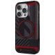 Audi IML Sport MagSafe Case iPhone 14 Pro 6.1" black/black hardcase AU-IMLMIP14P-RSQ/D2-BK