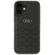 Audi Synthetic Leather iPhone 16 Plus 6.7" black/black hardcase AU-TPUPCIP16M-GT/D2-BK