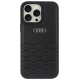 Audi Synthetic Leather iPhone 16 Pro Max 6.9" black/black hardcase AU-TPUPCIP16PM-GT/D2-BK