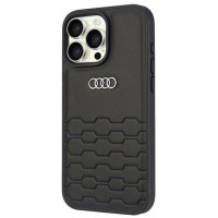 Audi Synthetic Leather iPhone 16 Pro Max 6.9" black/black hardcase AU-TPUPCIP16PM-GT/D2-BK