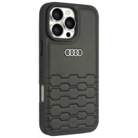 Audi Synthetic Leather iPhone 16 Pro Max 6.9" black/black hardcase AU-TPUPCIP16PM-GT/D2-BK