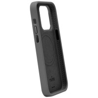 Puro Icon Mag Pro Silicone Case with MagSafe with Metal Buttons for iPhone 15 Plus - Black