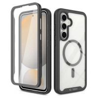 Tech-Protect Defense MagSafe Case for Samsung Galaxy S25 - Black