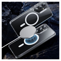 ESR Classic Hybrid Halolock MagSafe Case for Samsung Galaxy S25+ - Transparent
