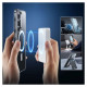ESR Classic Hybrid Halolock MagSafe Case for Samsung Galaxy S25+ - Transparent