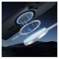ESR Classic Hybrid Halolock MagSafe Case for Samsung Galaxy S25+ - Translucent Black