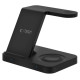Tech-Protect QI15W-A37 3in1 Induction Wireless Charger 15W - Black