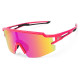 Rockbros Kids Polarized UV Cycling Glasses - Pink