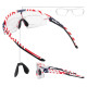 Rockbros Cycling Glasses Photochromic with UV Protection and Corrective Insert 14120008002 - USA Pattern - White