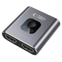 Tech-Protect HB07 HUB Adapter 2in1 HDMI 4K 60HZ - gray