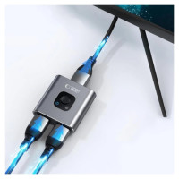 Tech-Protect HB07 HUB Adapter 2in1 HDMI 4K 60HZ - gray