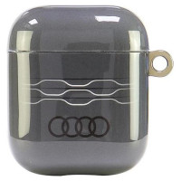 Audi IML Geometric Pattern Case for AirPods 1 / 2 - Gray