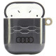 Audi IML Geometric Pattern Case for AirPods 1 / 2 - Gray
