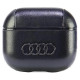 Audi Leather Big Logo Case for AirPods 3 - Black