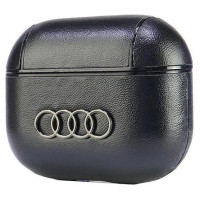 Audi Leather Big Logo Case for AirPods 3 - Black